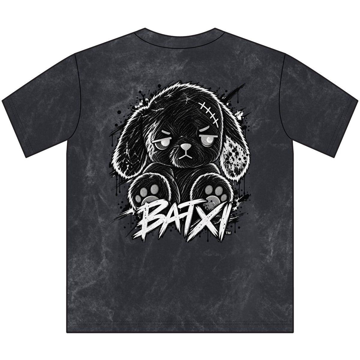 BATXI 002 — ACID WASH TEE